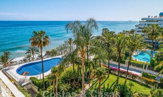 Up-market appartement in eerstelijnsstrand complex te koop in Marbella centrum 59286 