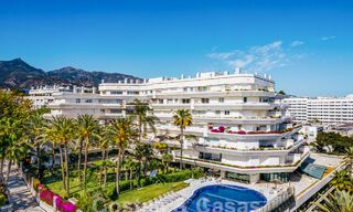 Up-market appartement in eerstelijnsstrand complex te koop in Marbella centrum 59287 
