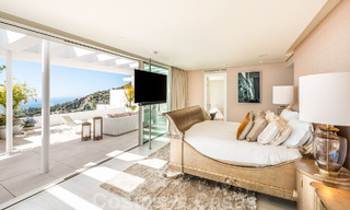 Avant-garde penthouse te koop met 180° panoramisch uitzicht, in de heuvels van Marbella 59428 