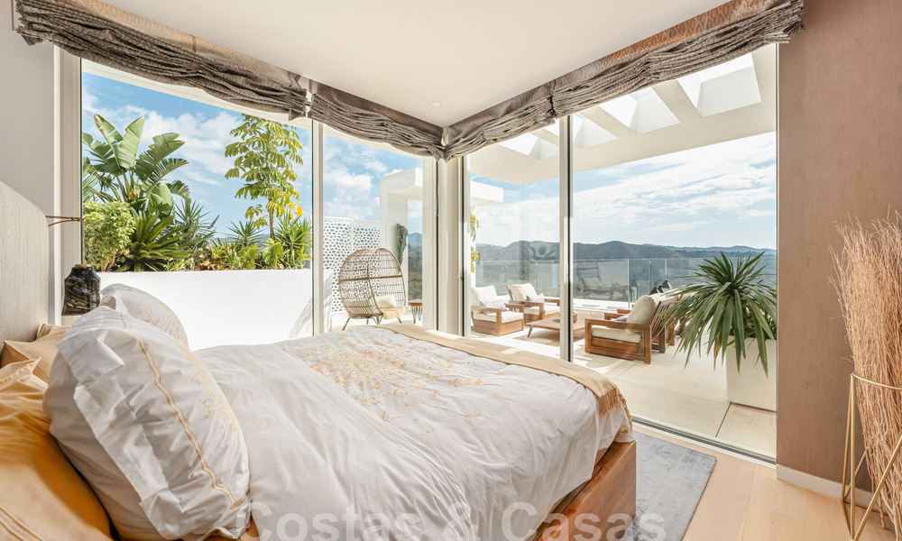 Contemporain luxe penthouse met magisch zeezicht te koop op korte rijafstand van Marbella centrum 59433