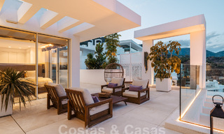 Contemporain luxe penthouse met magisch zeezicht te koop op korte rijafstand van Marbella centrum 59437 