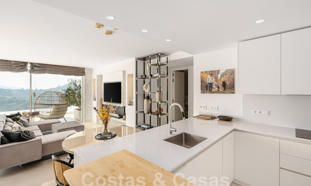 Contemporain luxe penthouse met magisch zeezicht te koop op korte rijafstand van Marbella centrum 59442