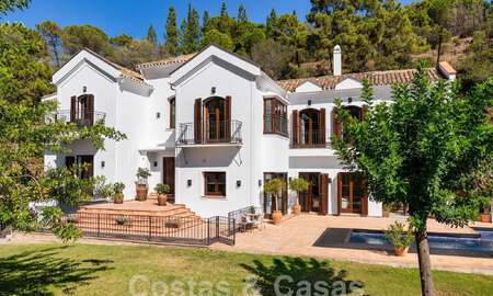 Mediterrane luxevilla te koop in een gated community in El Madroñal, Marbella - Benahavis 59498