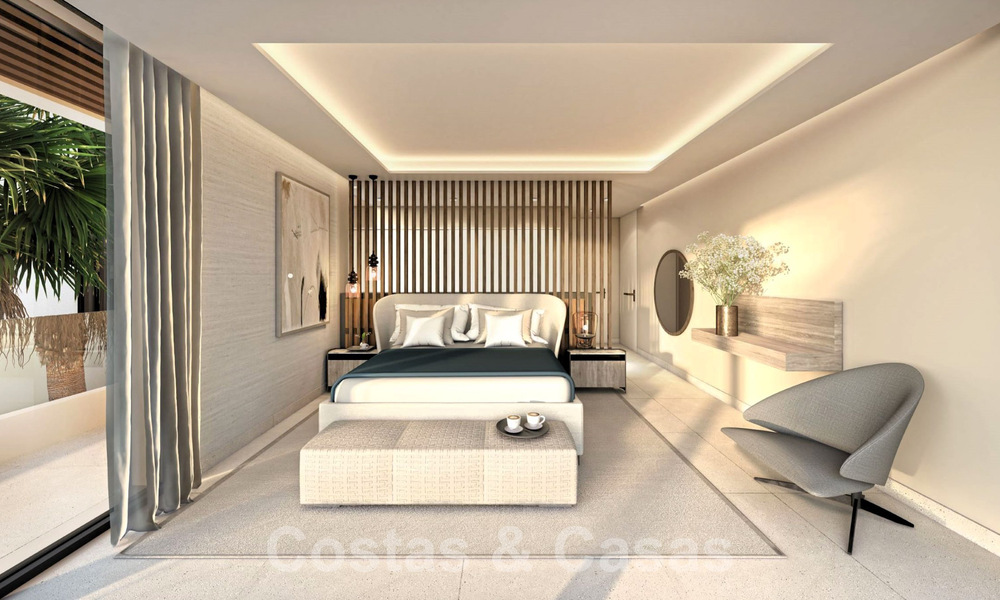 Nieuw project met 5 geavanceerde luxevilla’s te koop op enkele stappen van het strand vlak bij Puerto Banus, Marbella 59375