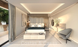 Nieuw project met 5 geavanceerde luxevilla’s te koop op enkele stappen van het strand vlak bij Puerto Banus, Marbella 59375 