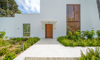Contemporaine nieuwbouwvilla te koop in een geprefereerde golfurbanisatie op de New Golden Mile, Marbella - Benahavis 59563 