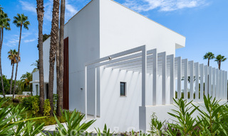 Contemporaine nieuwbouwvilla te koop in een geprefereerde golfurbanisatie op de New Golden Mile, Marbella - Benahavis 59564 