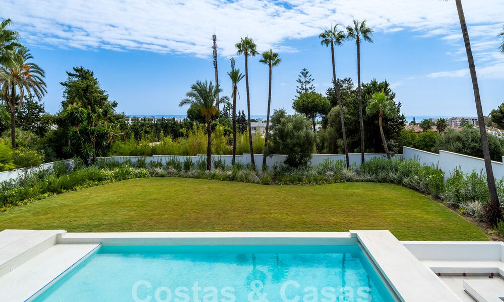 Contemporaine nieuwbouwvilla te koop in een geprefereerde golfurbanisatie op de New Golden Mile, Marbella - Benahavis 59590