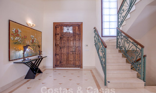 Tijdloze luxevilla met Andalusische charme te koop omgeven door golfbanen in Marbella - Benahavis 59662 