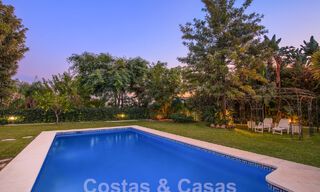 Tijdloze luxevilla met Andalusische charme te koop omgeven door golfbanen in Marbella - Benahavis 59681 