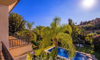 Tijdloze luxevilla met Andalusische charme te koop omgeven door golfbanen in Marbella - Benahavis 59694 