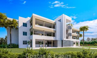 Moderne frontlinie golf appartementen met zeezicht te koop in Mijas - Costa del Sol 59484 