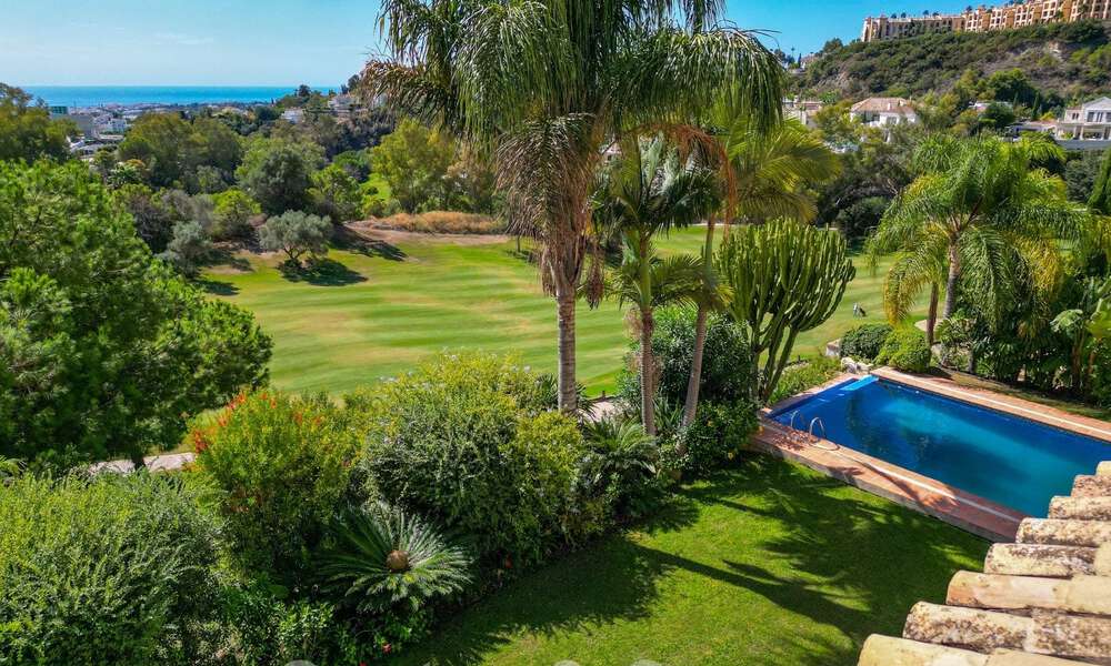 Ruime luxevilla te koop, grenzend aan een eersteklas golfbaan in het La Quinta golfresort, Benahavis - Marbella 59756