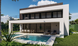 Energie-efficiënte nieuwbouwvilla’s te koop met panoramisch uitzicht op zee in Mijas, Costa del Sol 60045 