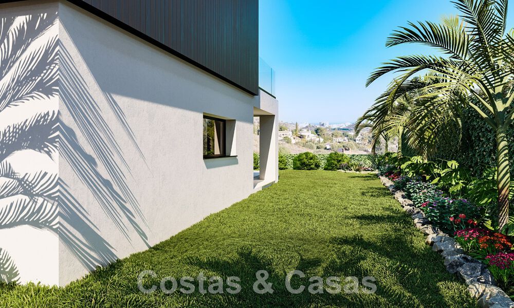 Energie-efficiënte nieuwbouwvilla’s te koop met panoramisch uitzicht op zee in Mijas, Costa del Sol 60047