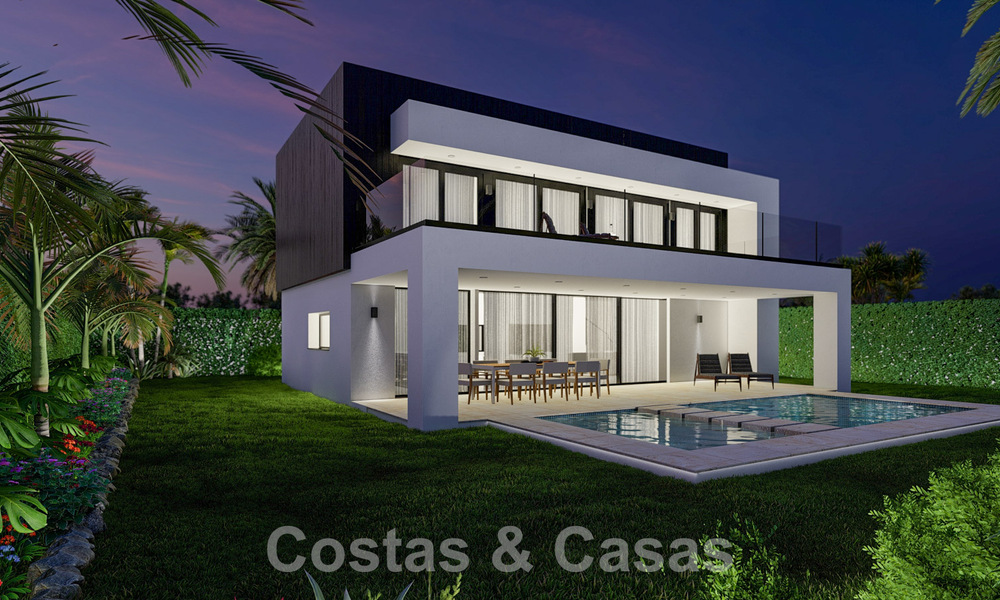 Energie-efficiënte nieuwbouwvilla’s te koop met panoramisch uitzicht op zee in Mijas, Costa del Sol 60057
