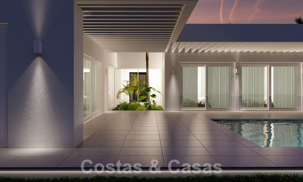 Energie-efficiënte nieuwbouwvilla’s te koop met panoramisch uitzicht op zee in Mijas, Costa del Sol 60058
