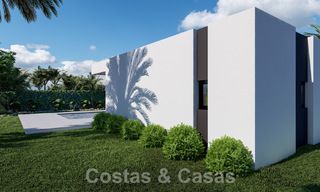 Energie-efficiënte nieuwbouwvilla’s te koop met panoramisch uitzicht op zee in Mijas, Costa del Sol 60059 
