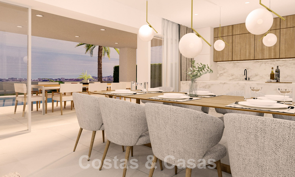 Energie-efficiënte nieuwbouwvilla’s te koop met panoramisch uitzicht op zee in Mijas, Costa del Sol 60063