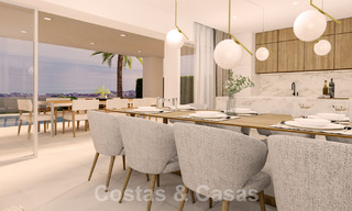 Energie-efficiënte nieuwbouwvilla’s te koop met panoramisch uitzicht op zee in Mijas, Costa del Sol 60063 