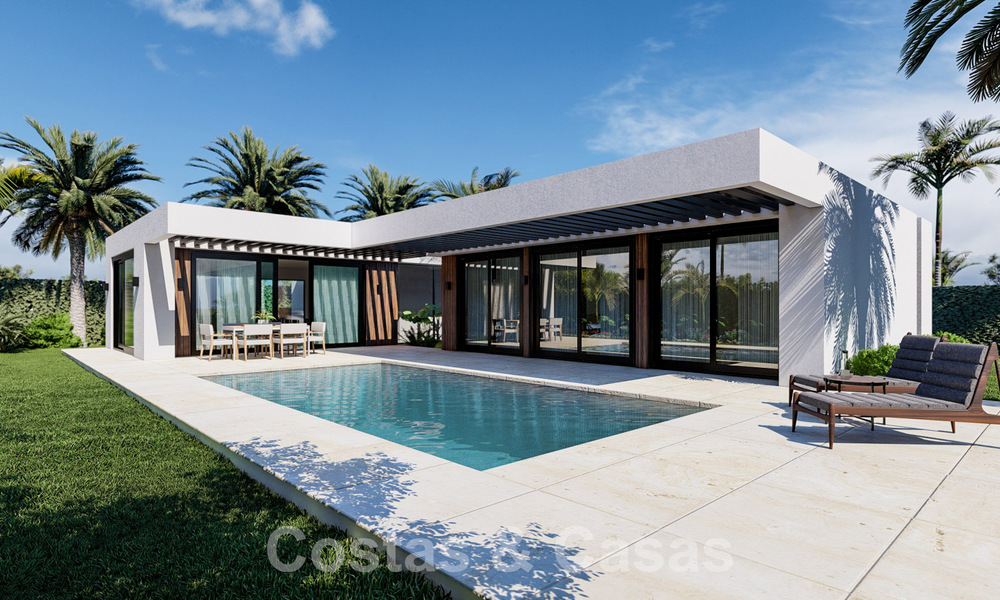 Energie-efficiënte nieuwbouwvilla’s te koop met panoramisch uitzicht op zee in Mijas, Costa del Sol 60068
