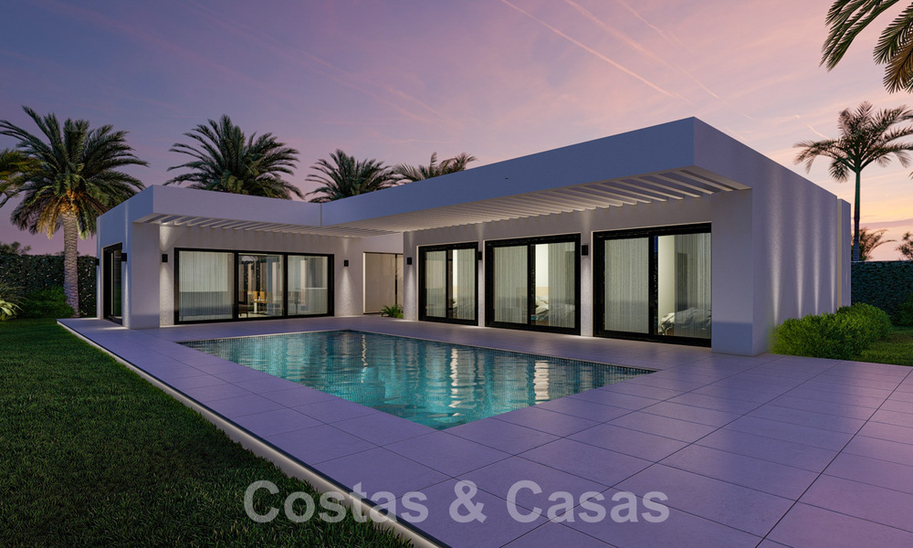 Energie-efficiënte nieuwbouwvilla’s te koop met panoramisch uitzicht op zee in Mijas, Costa del Sol 60069