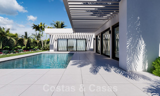 Energie-efficiënte nieuwbouwvilla’s te koop met panoramisch uitzicht op zee in Mijas, Costa del Sol 60071 