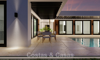 Energie-efficiënte nieuwbouwvilla’s te koop met panoramisch uitzicht op zee in Mijas, Costa del Sol 60072 