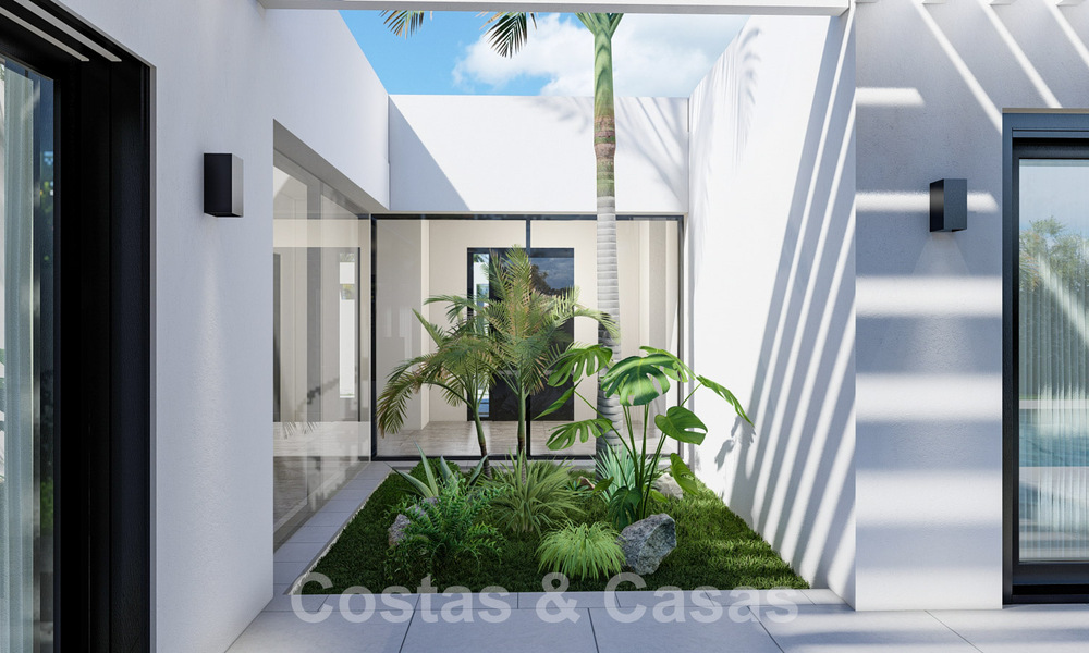 Energie-efficiënte nieuwbouwvilla’s te koop met panoramisch uitzicht op zee in Mijas, Costa del Sol 60074