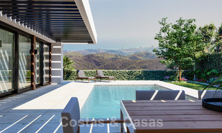 Energie-efficiënte nieuwbouwvilla’s te koop met panoramisch uitzicht op zee in Mijas, Costa del Sol 60075 