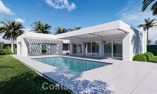 Energie-efficiënte nieuwbouwvilla’s te koop met panoramisch uitzicht op zee in Mijas, Costa del Sol 60079 