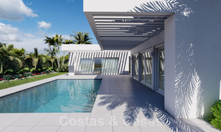 Energie-efficiënte nieuwbouwvilla’s te koop met panoramisch uitzicht op zee in Mijas, Costa del Sol 60082 