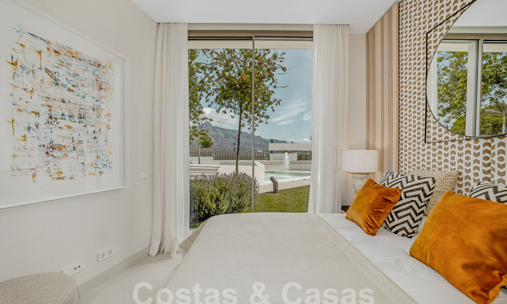 Boetiekvilla te koop met infinity zwembad en panoramisch zeezicht in Nueva Andalucia, Marbella 59734