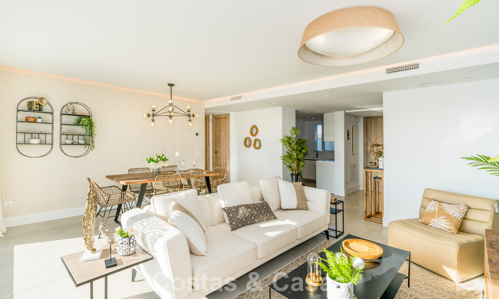 Exclusief project met nieuwe frontlijn golf appartementen te koop in San Roque, Costa del Sol 60318