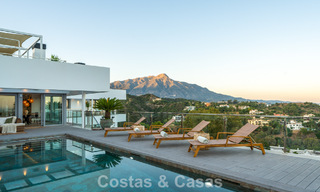 Gesofisticeerde luxevilla te koop in een exclusief golfresort met panoramisch uitzicht in La Quinta, Marbella - Benahavis 60409 