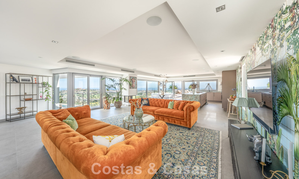 Gesofisticeerde luxevilla te koop in een exclusief golfresort met panoramisch uitzicht in La Quinta, Marbella - Benahavis 60419