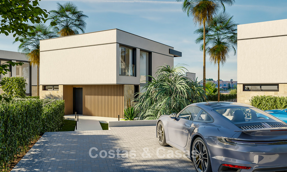 Moderne luxevilla’s, frontline golf, op de New Golden Mile tussen Marbella en Estepona 792057