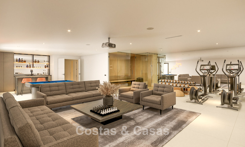 Moderne luxevilla’s, frontline golf, op de New Golden Mile tussen Marbella en Estepona 792061