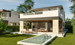 Moderne luxevilla’s, frontline golf, op de New Golden Mile tussen Marbella en Estepona 792062 