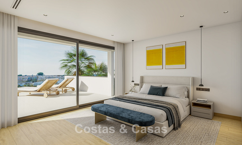 Moderne luxevilla’s, frontline golf, op de New Golden Mile tussen Marbella en Estepona 792064