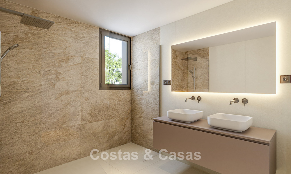 Moderne luxevilla’s, frontline golf, op de New Golden Mile tussen Marbella en Estepona 792067