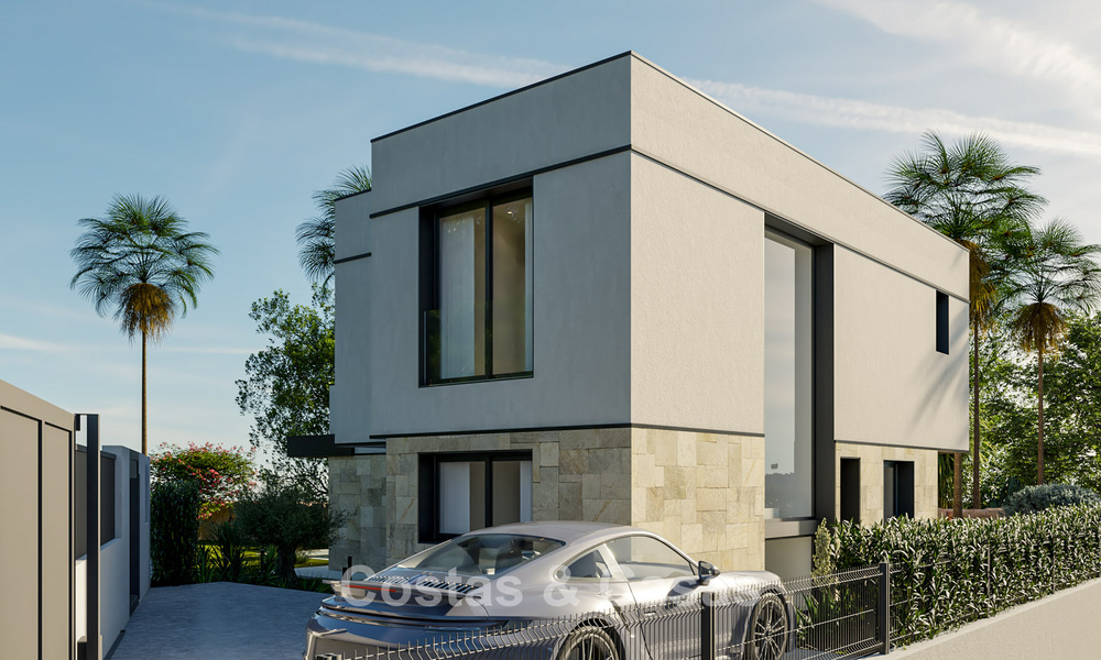 Moderne luxevilla’s, frontline golf, op de New Golden Mile tussen Marbella en Estepona 792074