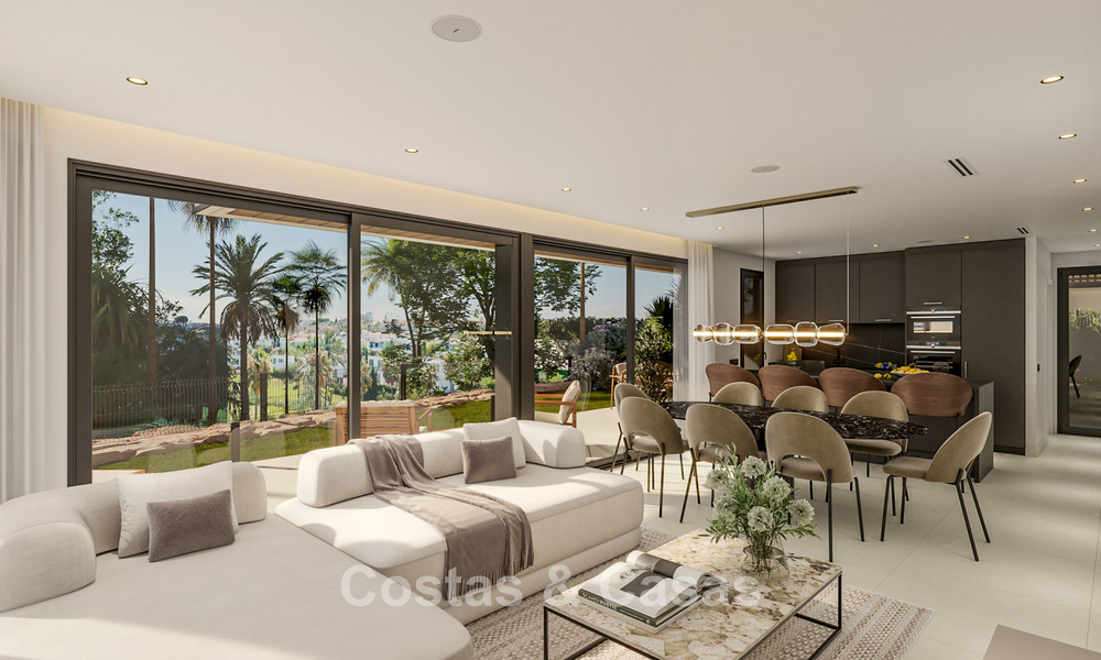 Moderne luxevilla’s, frontline golf, op de New Golden Mile tussen Marbella en Estepona 792075