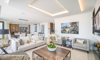 Geavanceerde luxevilla met ultramoderne architectuur te koop in Nueva Andalucia’s golfvallei, Marbella 60578 