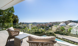 Geavanceerde luxevilla met ultramoderne architectuur te koop in Nueva Andalucia’s golfvallei, Marbella 60588 