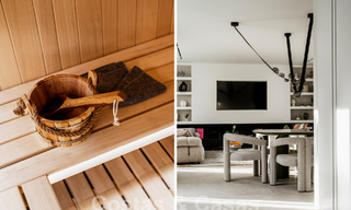 Modern gerenoveerde mediterrane villa met modieus interieurdesign te koop op loopafstand van Puerto Banus, Marbella 60718 