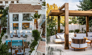 Modern gerenoveerde mediterrane villa met modieus interieurdesign te koop op loopafstand van Puerto Banus, Marbella 60719 