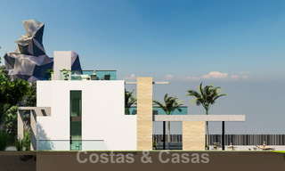 Nieuw project met luxueuze villa te koop, in een afgesloten en beveiligde woonwijk op wandelafstand van voorzieningen in Nueva Andalucia, Marbella 60862 