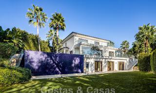 Contemporaine luxevilla te koop, unieke eerstelijnsgolf locatie in Nueva Andalucia’s golfvallei, Marbella 61131 