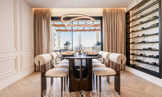 Kwalitatief gerenoveerd penthouse te koop met uitnodigend terras en zeezicht in Nueva Andalucia, Marbella 61160 